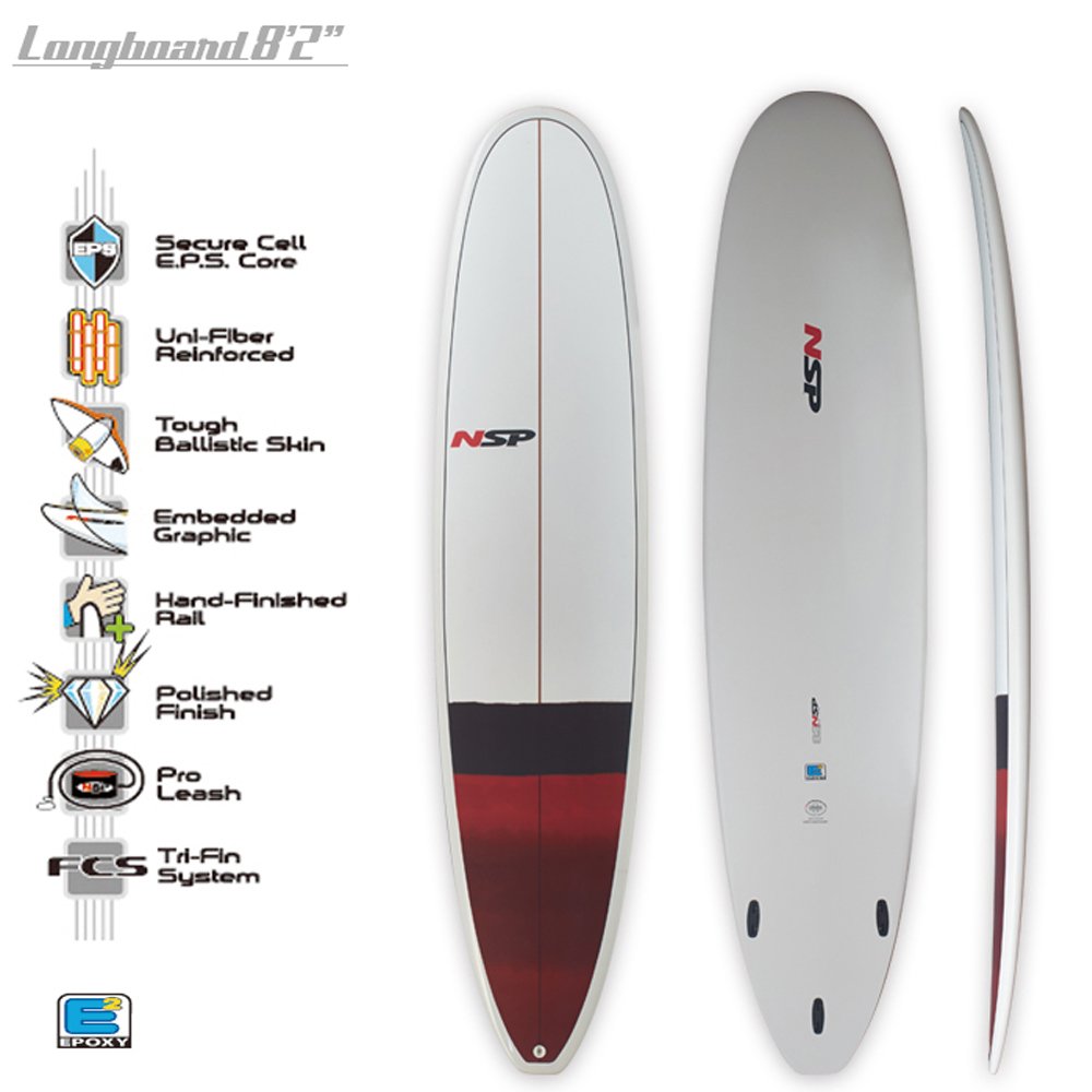 Amazon | NSP LONGBOARD 8'2